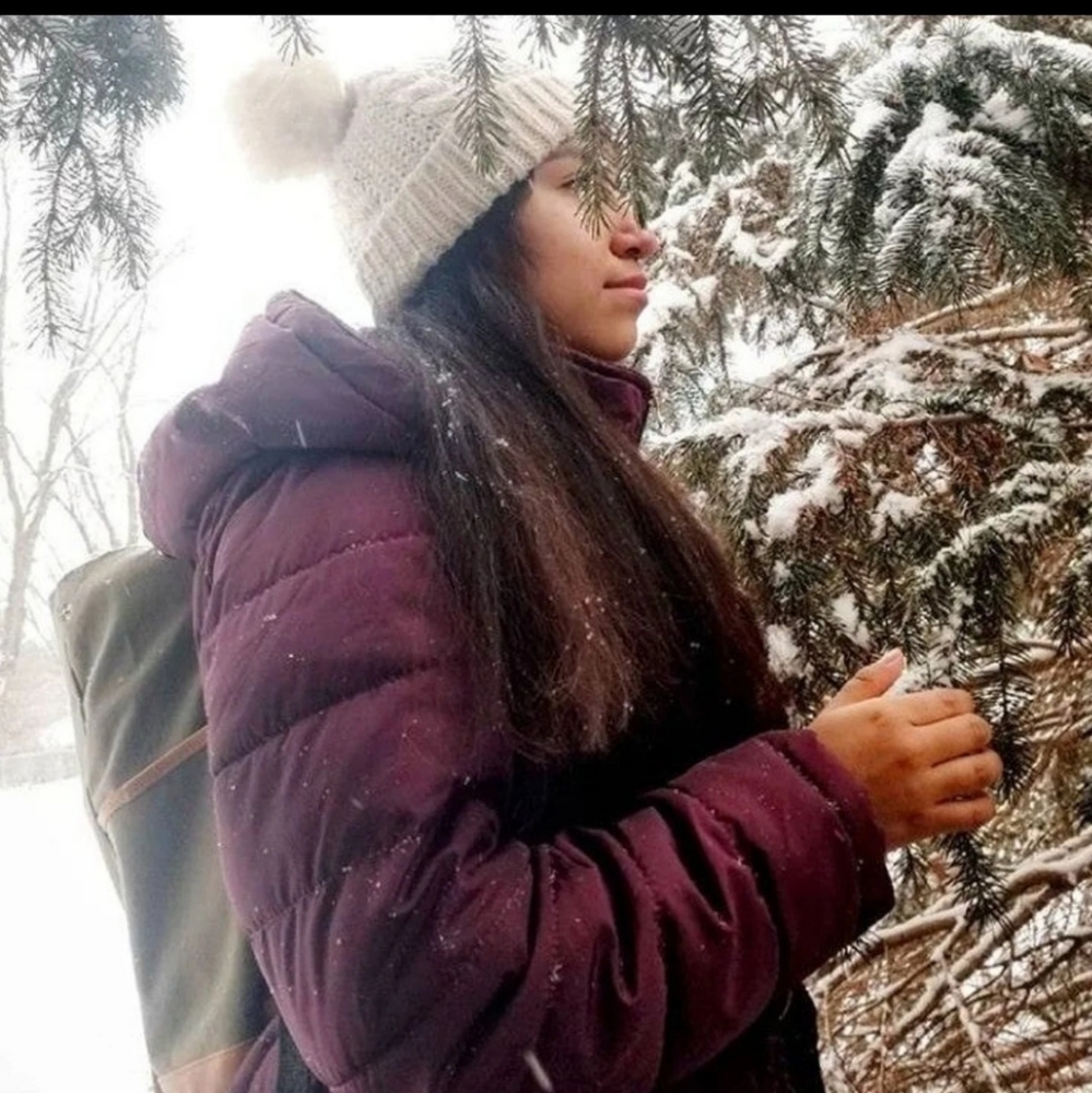 Size Small Burgundy winter coat